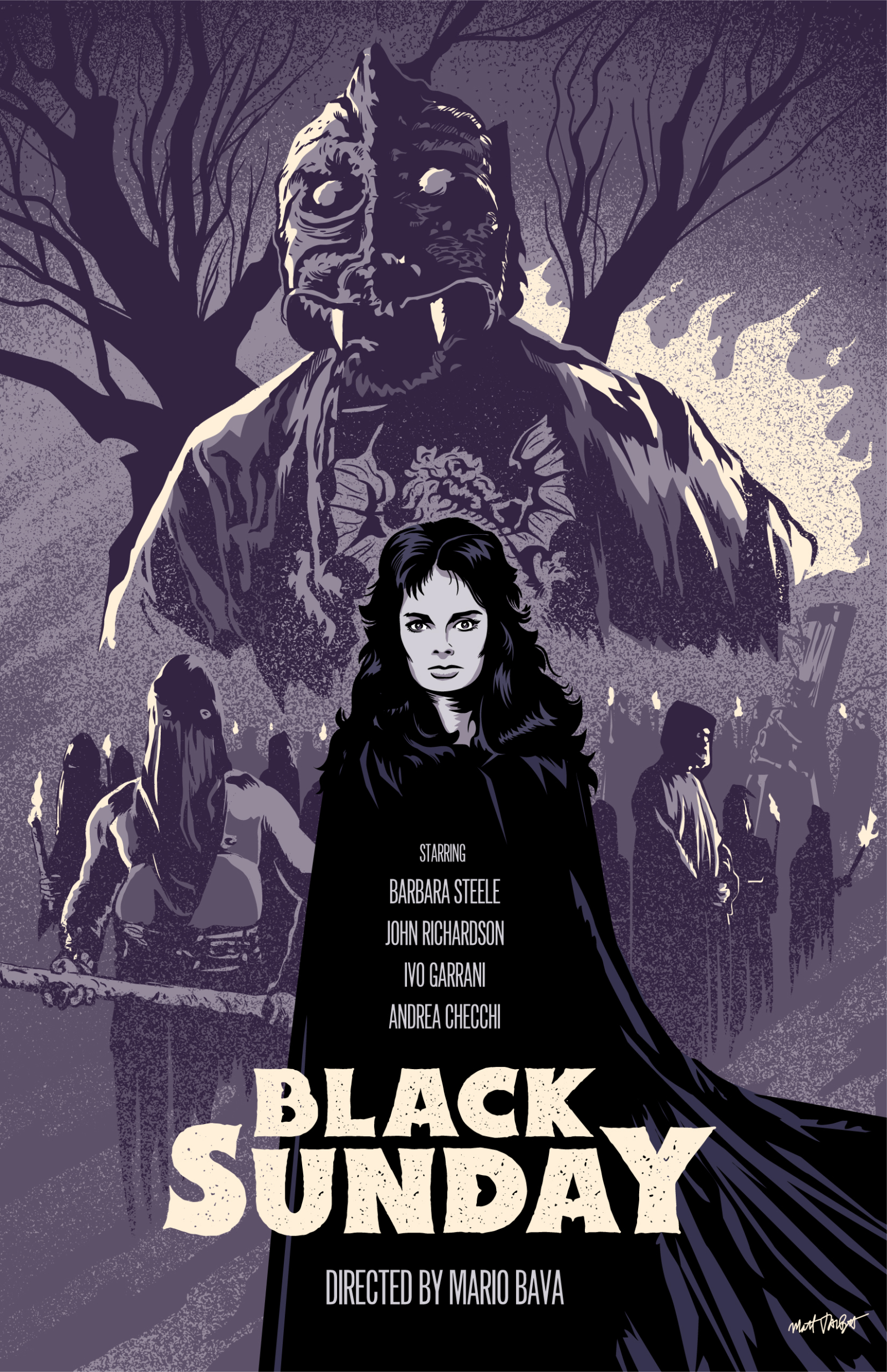 Black Sunday (1960) | Poster By Mattrobot