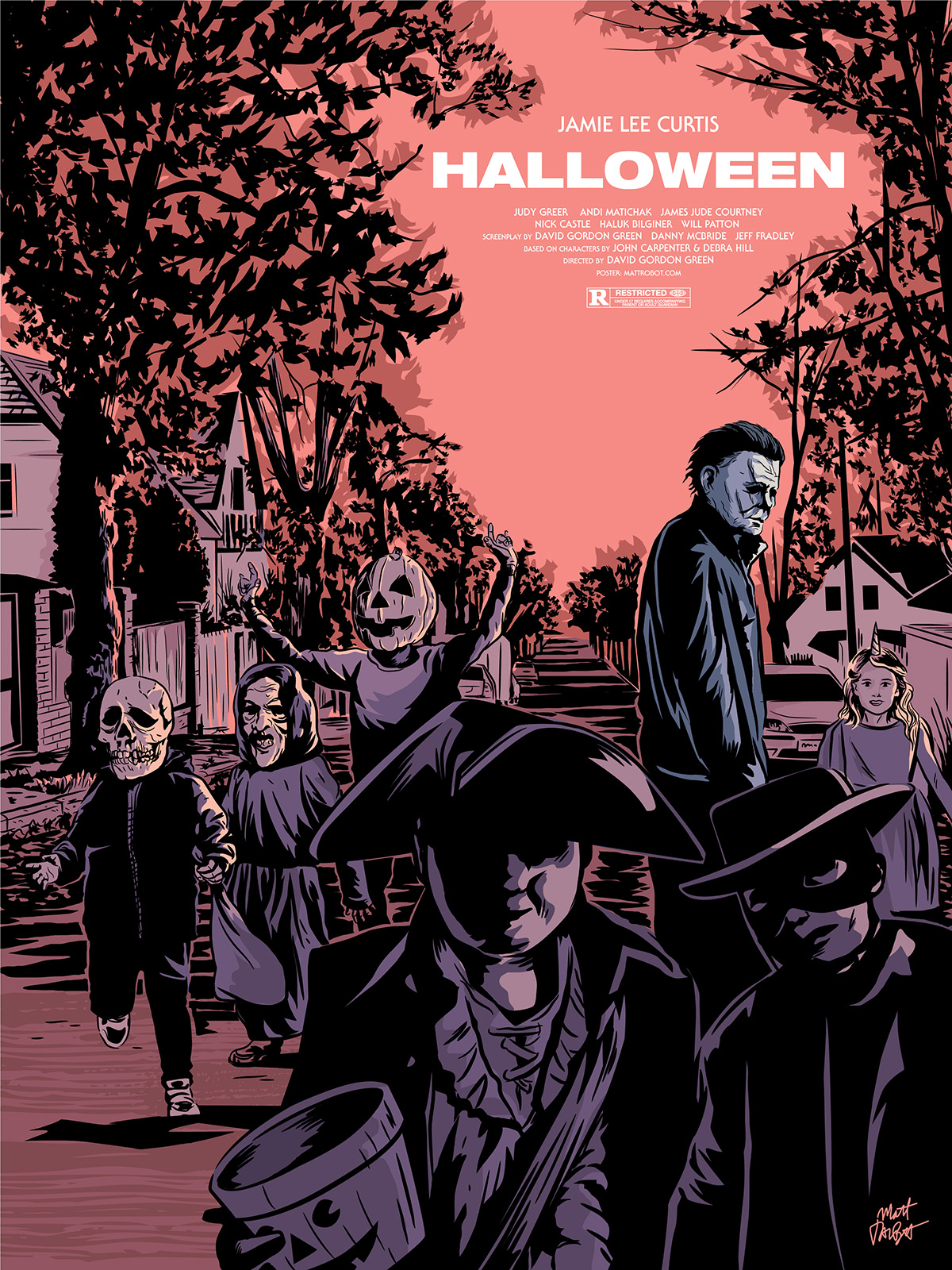 Halloween (2018) | Poster By Mattrobot
