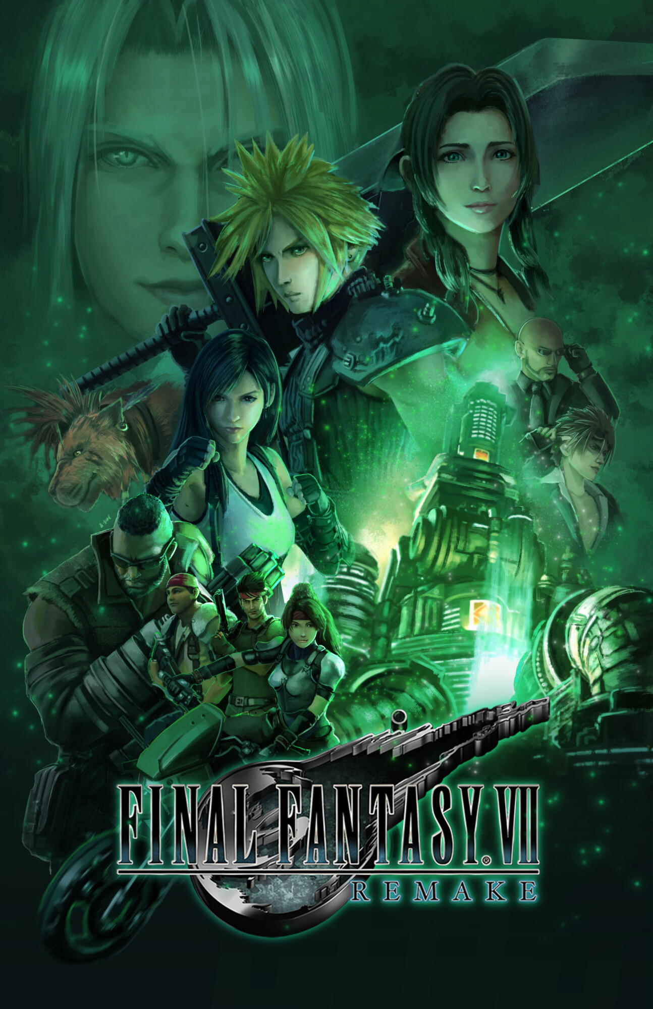 Final Fantasy VII REMAKE | Poster By Bsideilustrador