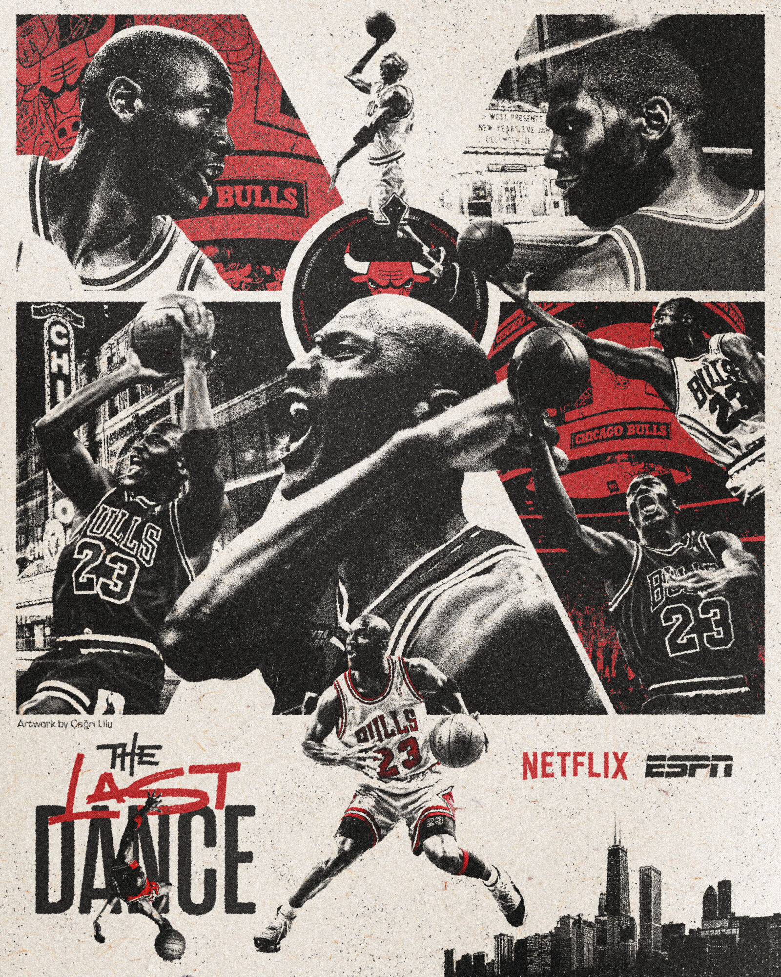 The Last Dance X Michael Jordan | Poster By Çağrı Ulu