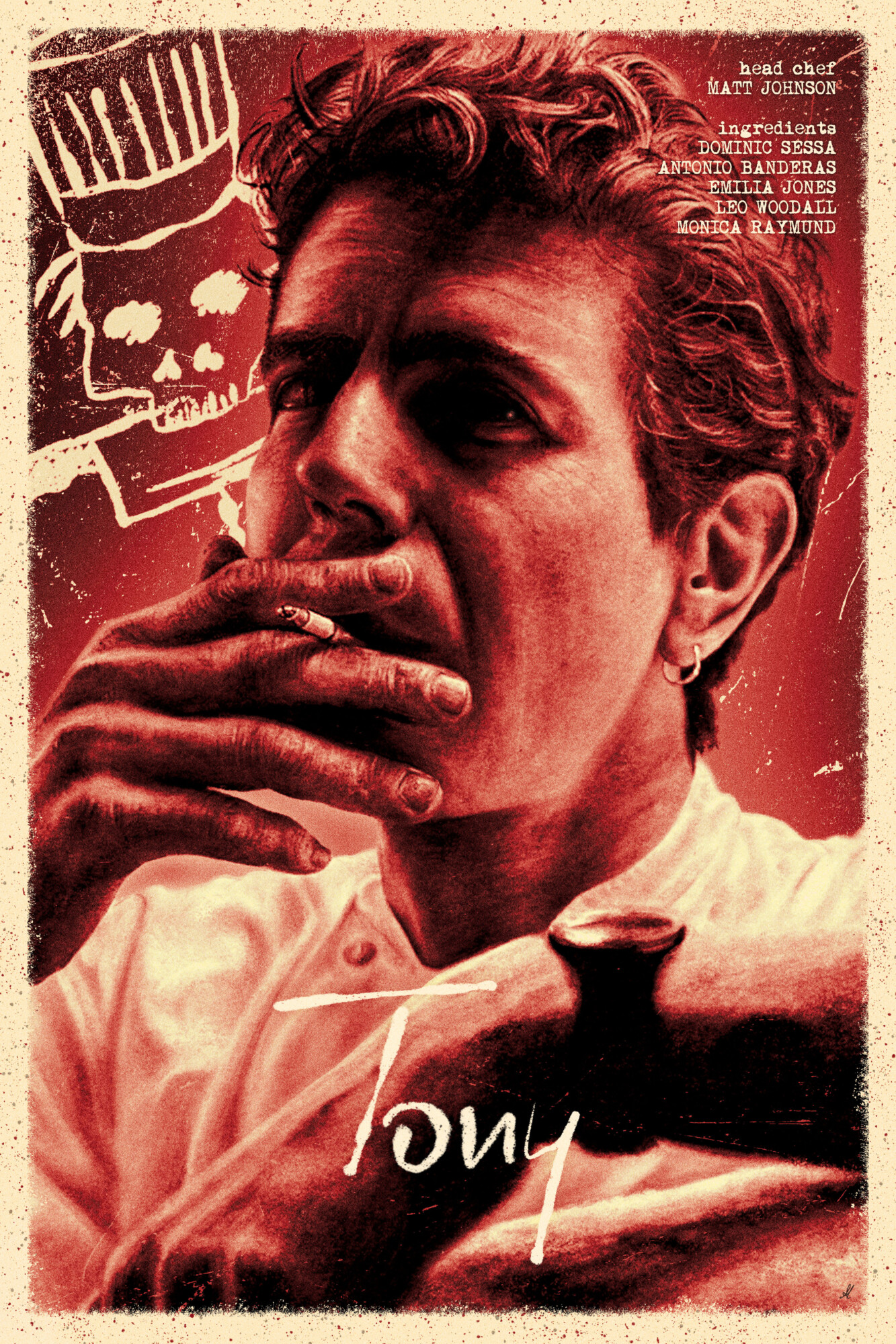 nieoficjalny plakat do filmu "Tony" (2026), prawdopodobnie z okresu produkcji