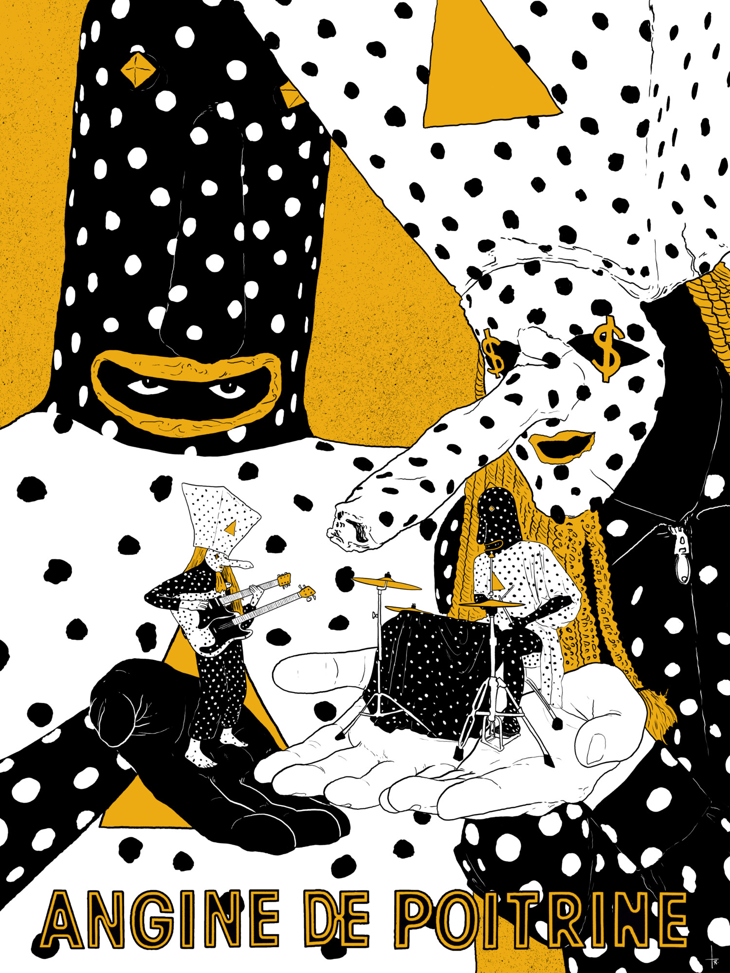 Angine De Poitrine | Poster By Tylerrambie